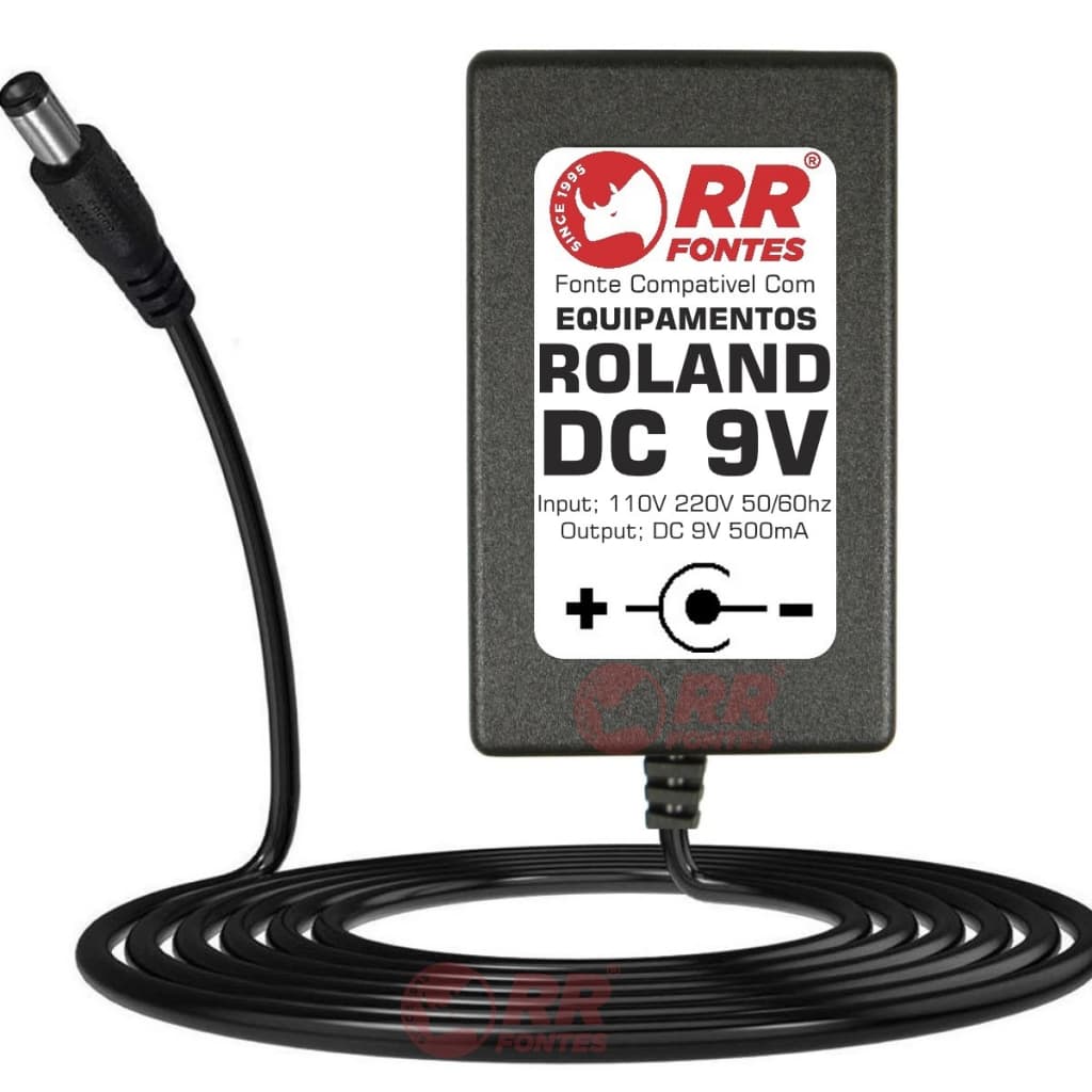 Fonte DC 9V Para Pedal Pedaleira Roland Boss