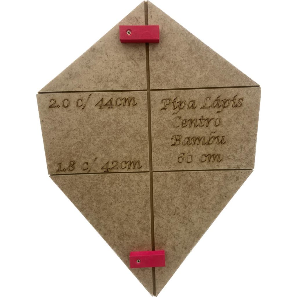 Gabarito Para Pipa Lápis 60 Cm