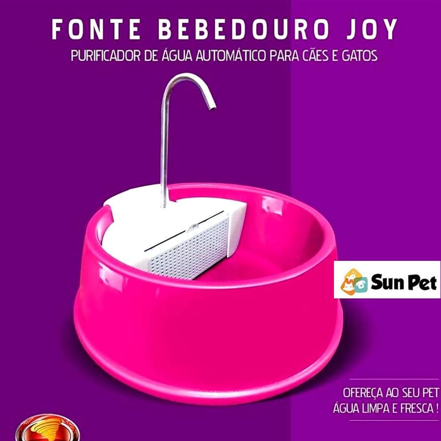 Fonte de Água Para Gatos Bebedouro Gato Pet Cães e Gatos Joy Automático Pet Cães e Gatos 1,5L Furacão Pet