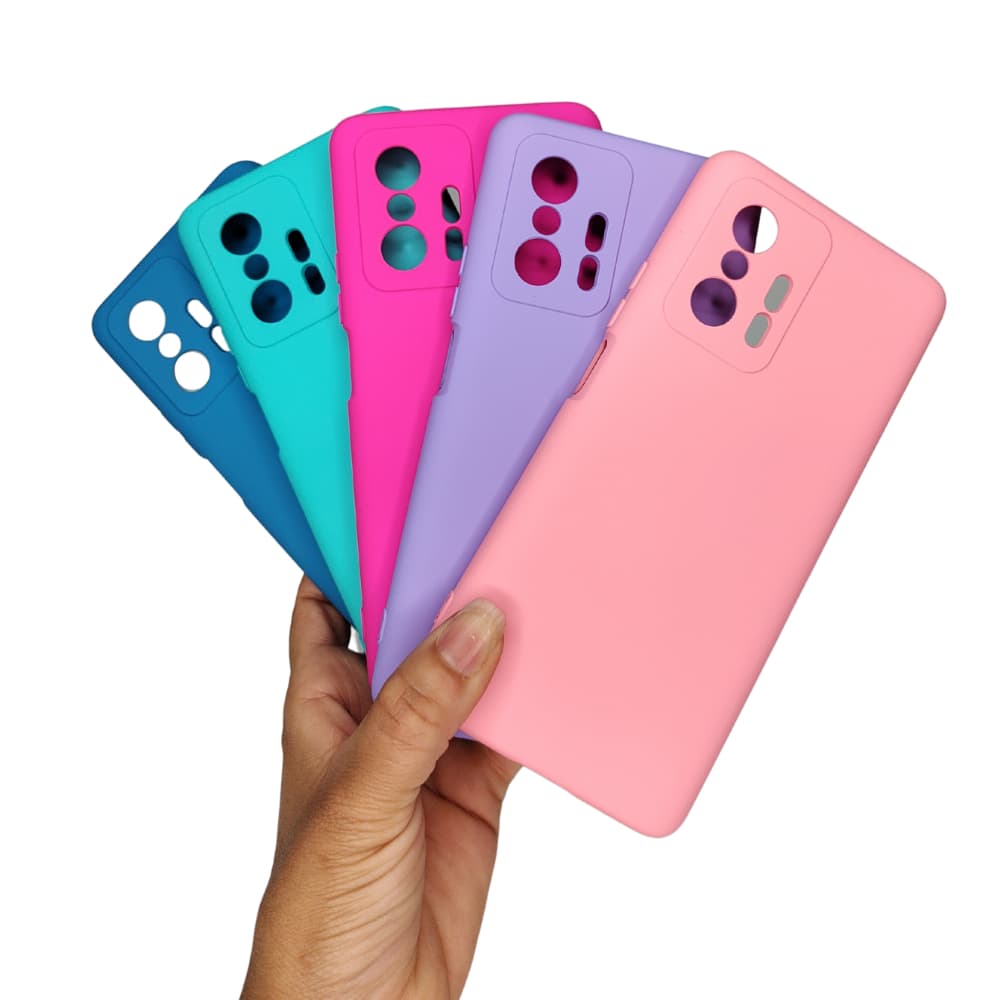 Capinha Mi 11T/11T Pro Xiaomi Case Aveludada Com Proteção da Câmera Qualidade Premium Redmi