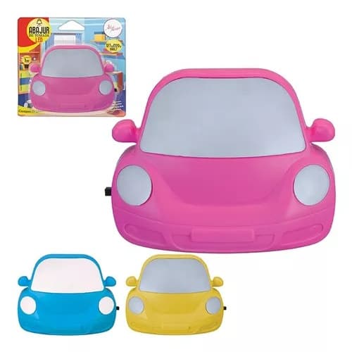 Abajur De Tomada Luminária Formato De Carro Fusca Art House