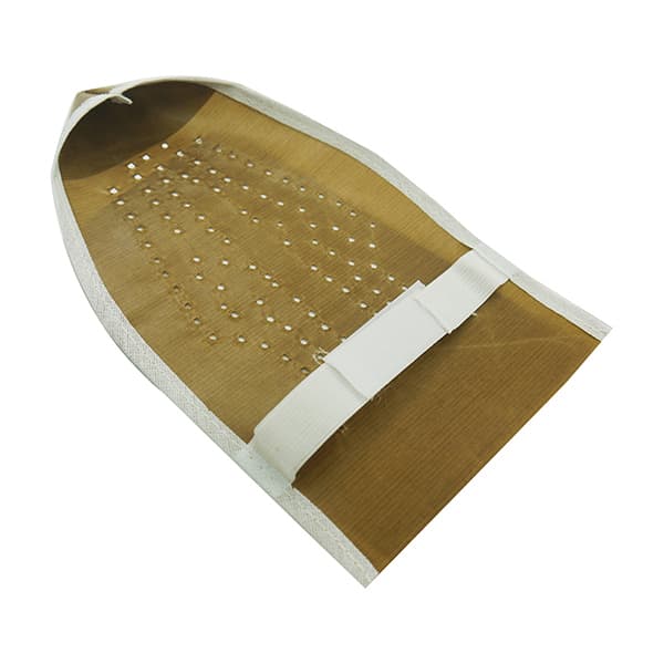 sapata para ferro de passa roura anti-brilho medida 23cmx16cm