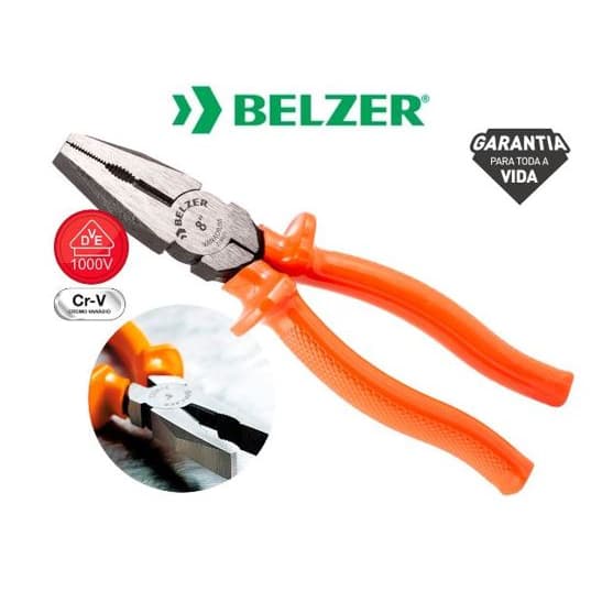 Alicate BELZER / SATA Universal 8 Pol. Aço Cromo-Vanádio (Cr-V) - Ref: ST700022L
