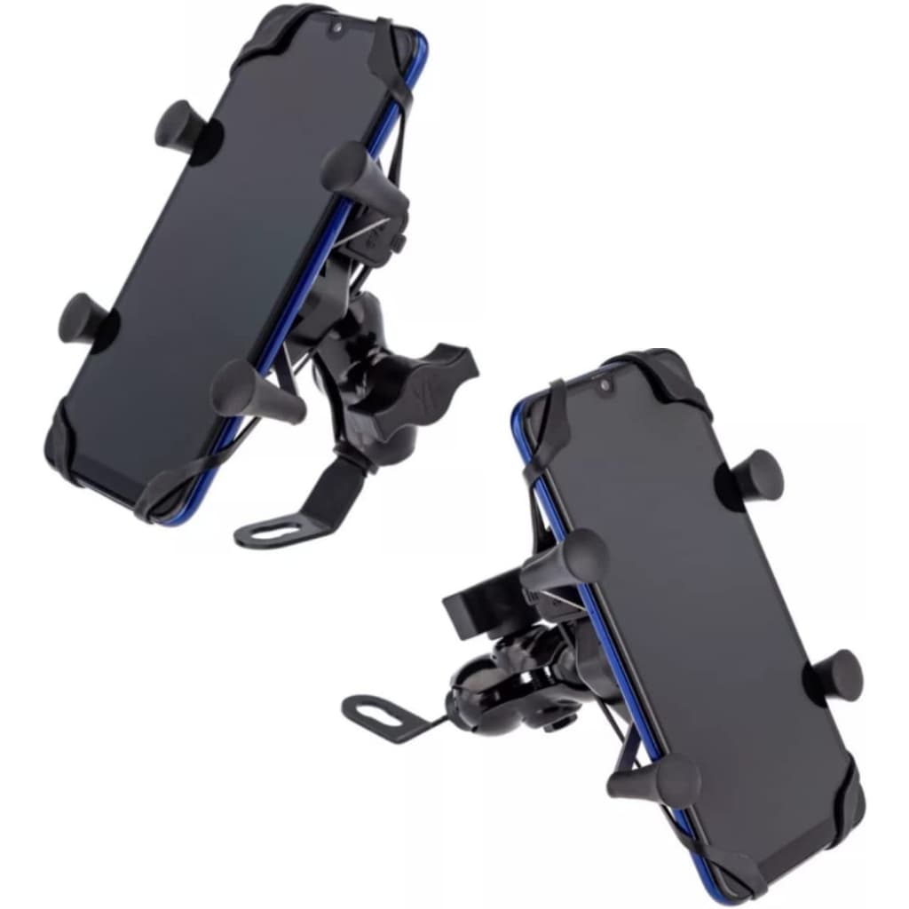 Suporte Celular Gps Carregador Usb Moto Universal Cg 160 Fan