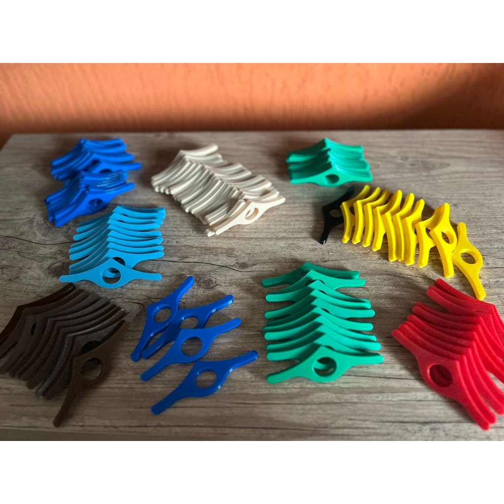 Apoio De Dedo  Ou Suporte Para Segurar Livro Leitura Separador Página Hand Book Holder Impressão 3D