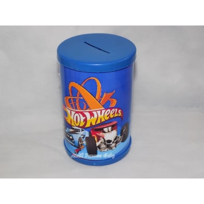 20 Cofrinhos personalizados Hot Wheels