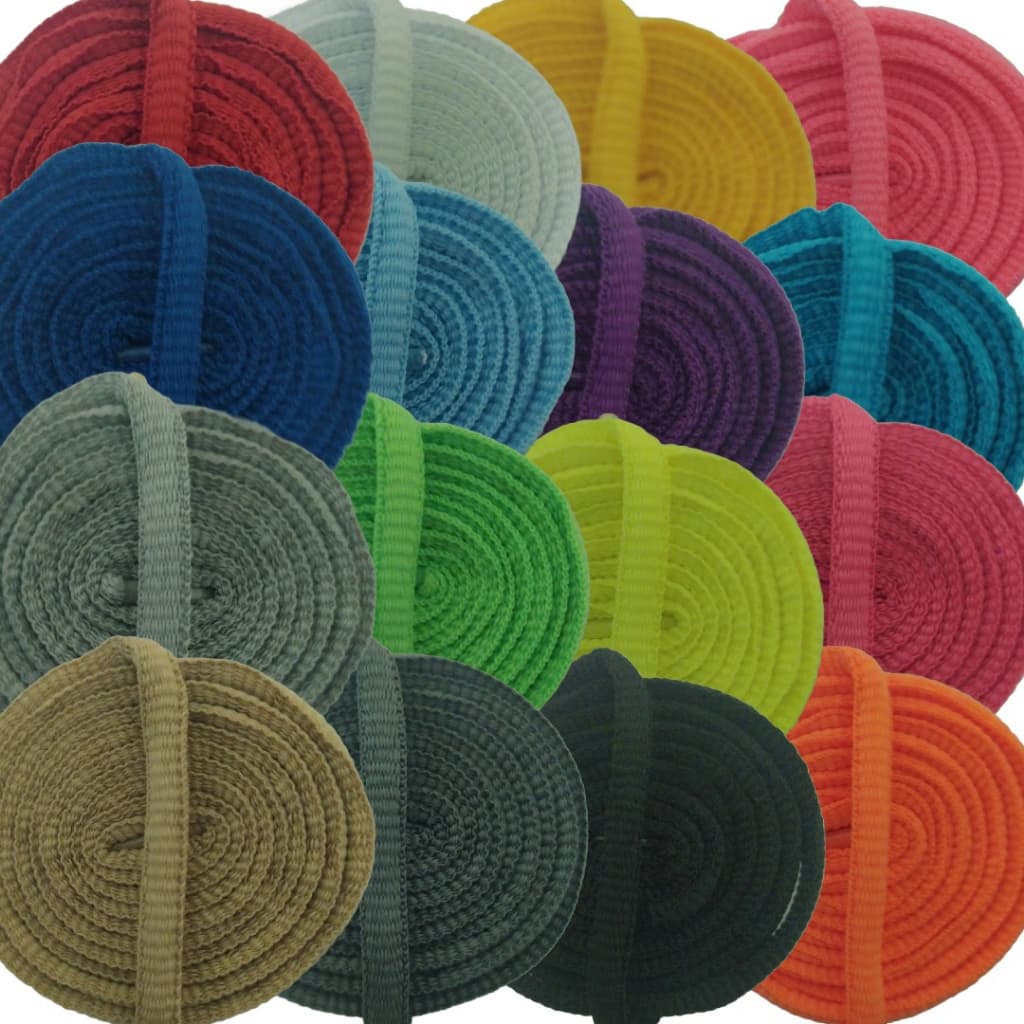 20 Pares Cadarço Oval Ténis 120cm Diversas Cores Monte seu Kit Leia a Descrição