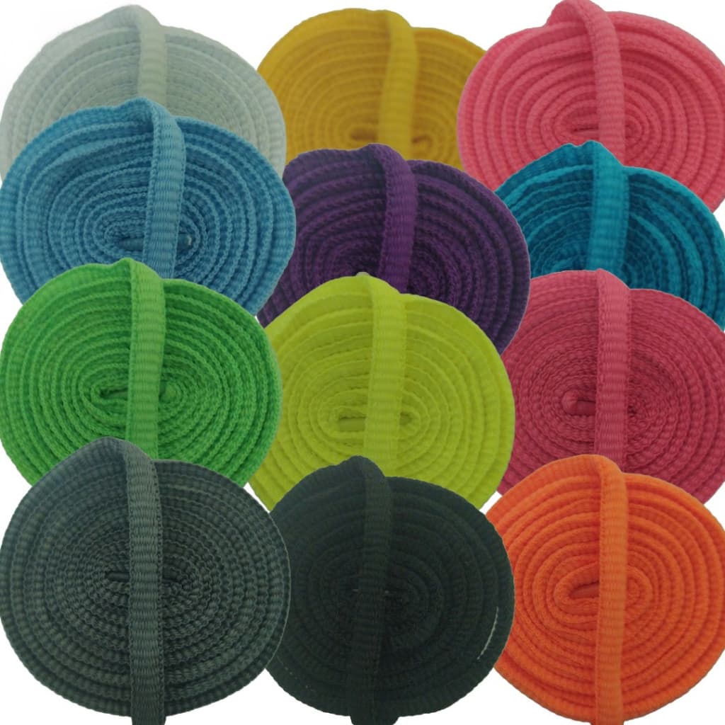 10 Pares Cadarço Oval Ténis 120cm Muitas Cores Monte seu Kit Leia a Descrição