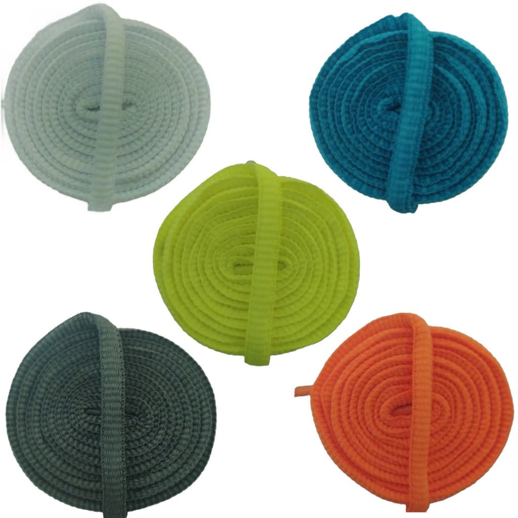 5 Pares Cadarço Oval Ténis 120cm Confira as Cores Monte seu Kit Leia a Descrição