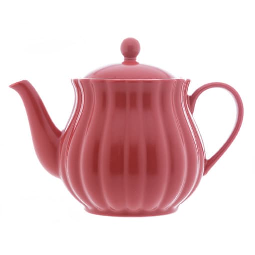 Bule de Chá em Porcelana Pétala Vermelha 950 ml - Wolff
