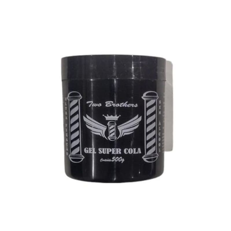 Gel Super Cola 500g Para Modelar e Fixar Cabelo Two Brothers Profissional0