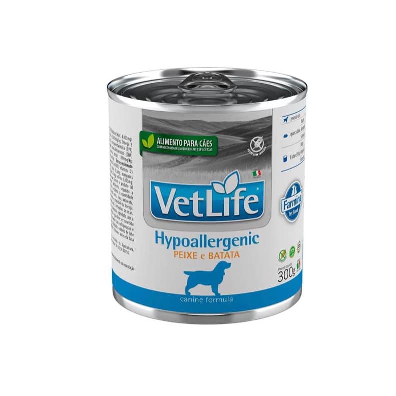 Ração Úmida Vetlife Cães Hipoalergênico Farmina 300g