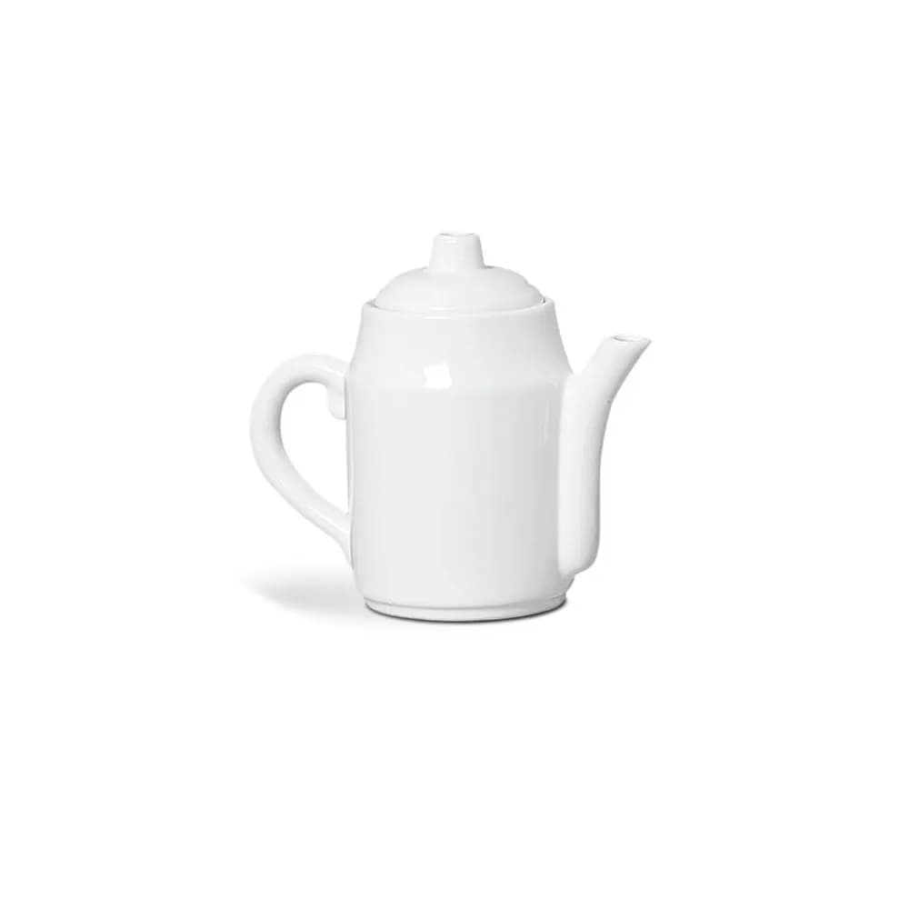 Bule Simples Grande 1l Cerâmica - Branco
