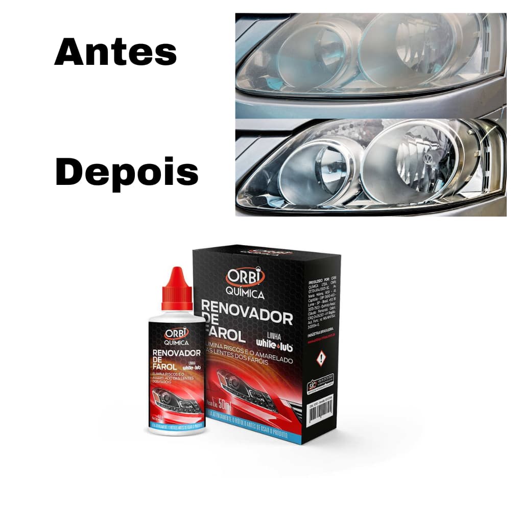 Renovador de Farol Orbi Química 50 ml