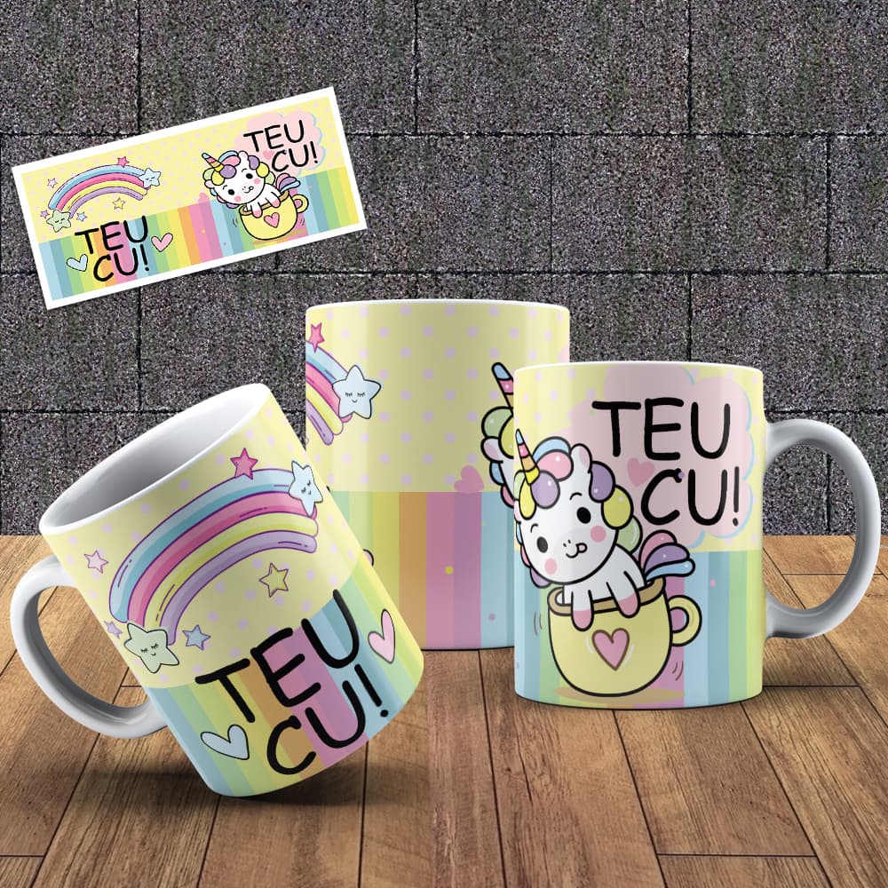 CANECA UNICORNIO INDISCRETO
