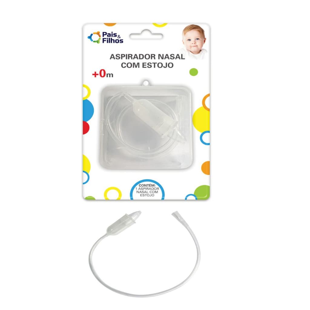 Aspirador Nasal com Estojo Bebe Aspirador Nasal Bebe