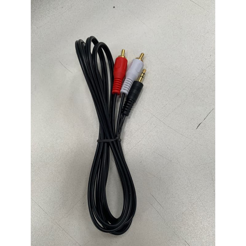 Cabo P2 macho para 2 rca macho de 1,5 mts
