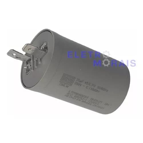 Capacitor para Tanquinho Colormaq 25 uf  250 v  50/60 hz WEG