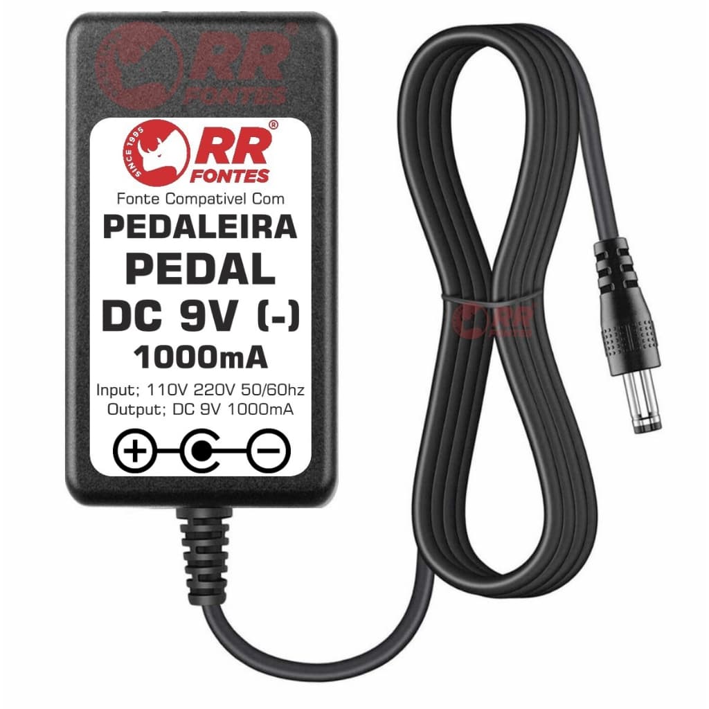 Fonte DC 9V Para Pedal Pedaleira Mooer