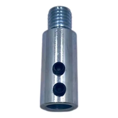 Adaptador Prolongador Motoesmeril  para adaptadar mandril 20unf 1/2 Polegada