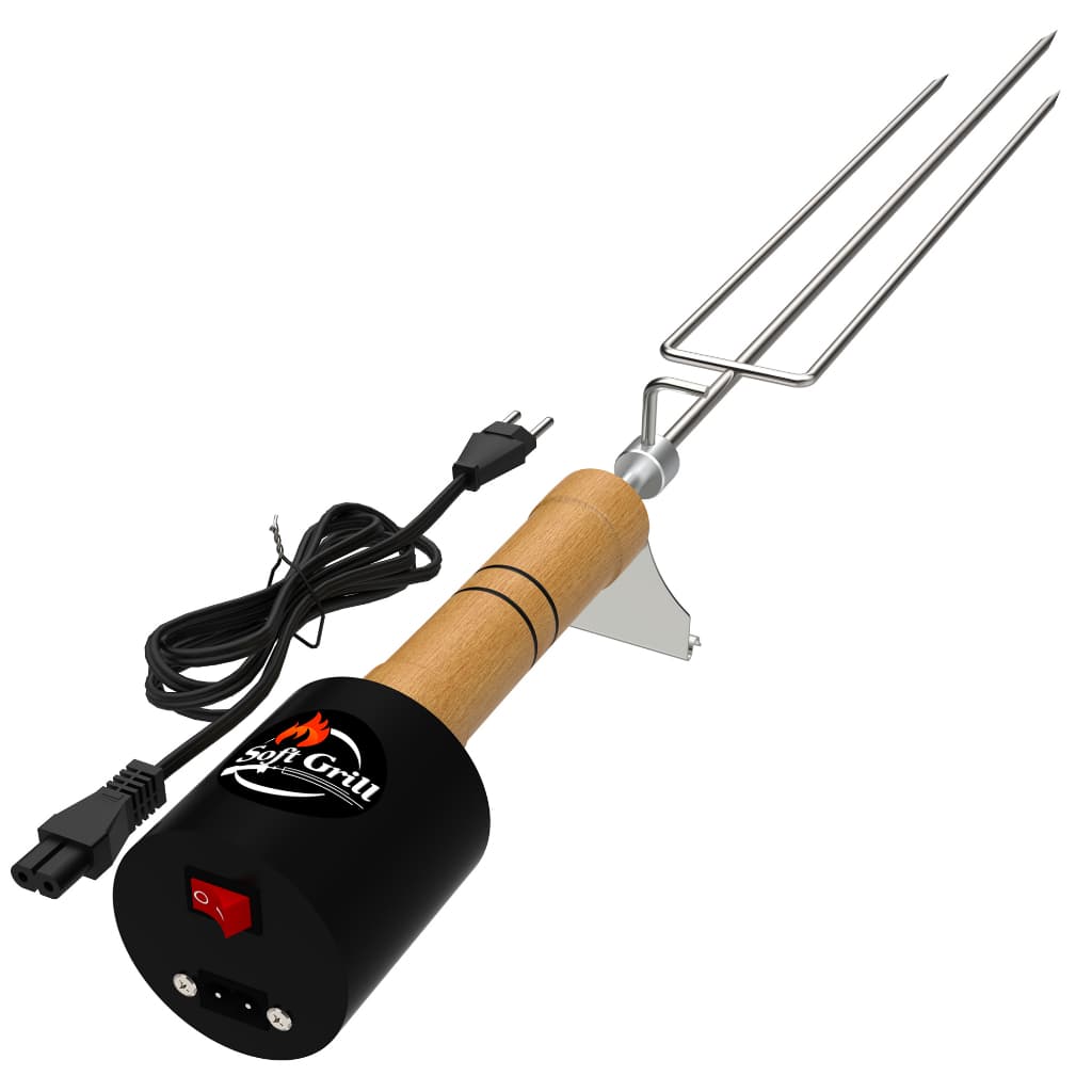 Espeto Giratorio Churrasco Eletrico Oferta Relampago Flex Soft Grill