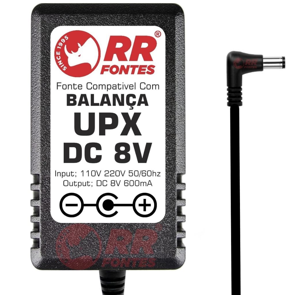 Fonte DC 8V Para Balança UPX
