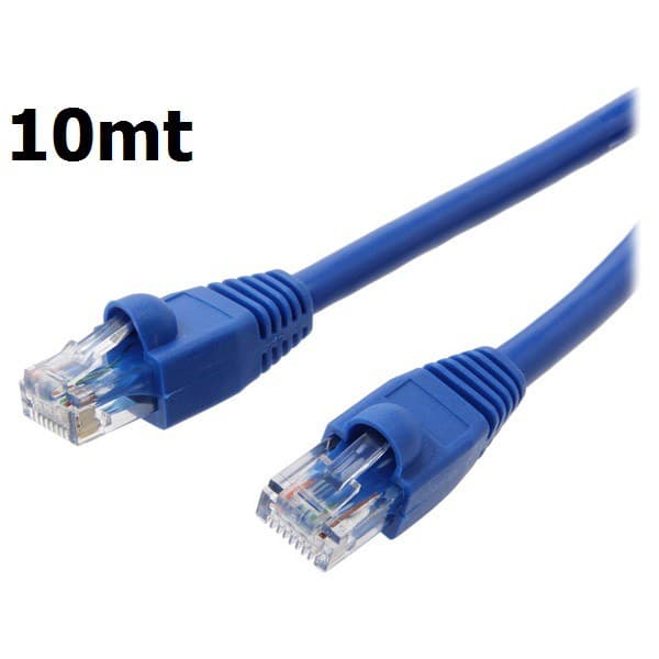 Cabo de Rede Internet 10 Metros Cat5e Montado