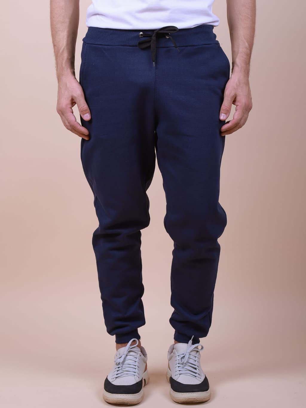 Calça Moletom Unissex Skinny Slim Sport Luxo A Pronta Entrega Com Bolsos na Frente e Atras