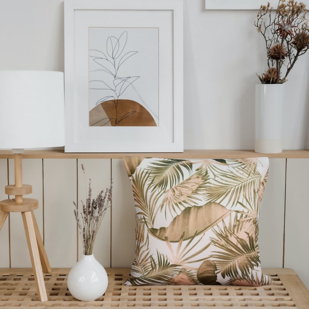 Almofada Veludo Suede Várias Estampas Com Zíper Invisível 45x45cm