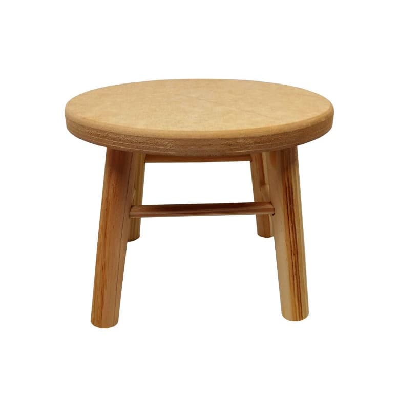 Banquinho Infantil Médio de 16cm em MDF com Pés Reforçados