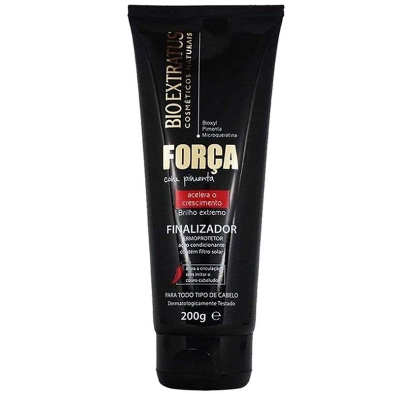 Finalizador e Termoprotetor Força com Pimenta 200g Bio Extratus/Creme de Pentear