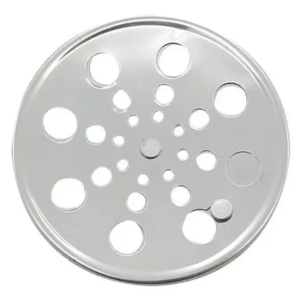 Ralo Grelha (INOX REDONDA) Abre e Fecha Rotativo 15x15 (Banheiros, Lavabos, Áreas Gourmet, Sacadas e Lavanderias).