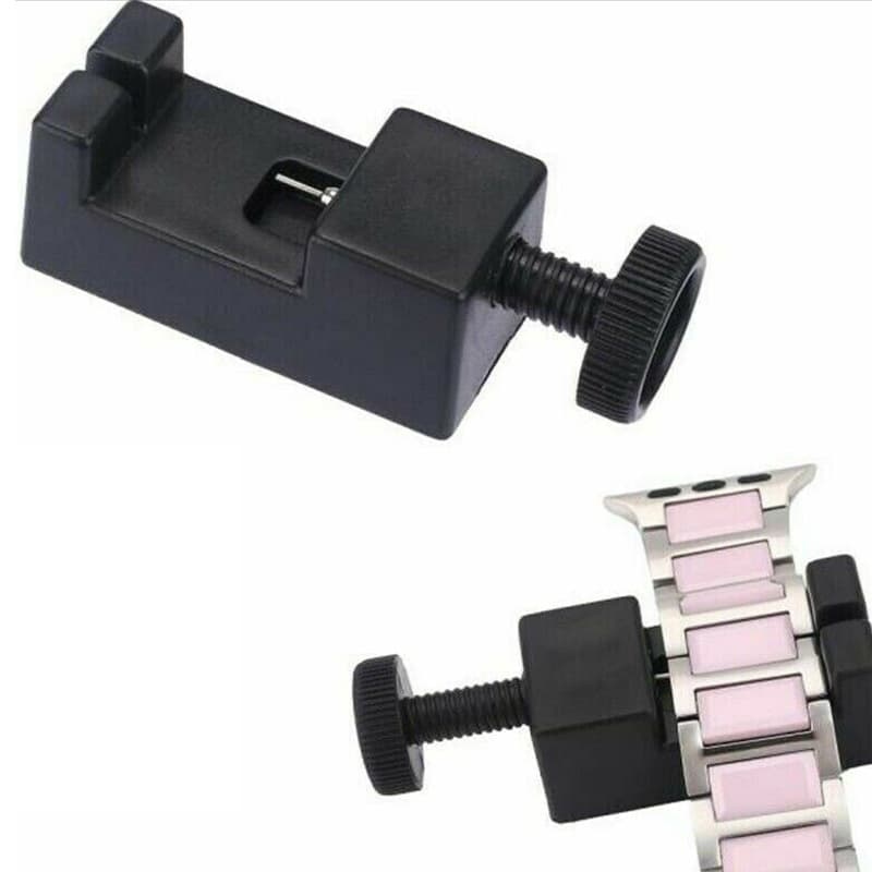 Kit Ferramentas Relojoeiro Ajuste Pulseira Relogio Aco Inox Compativel Apple Watch Smartwatch Elos