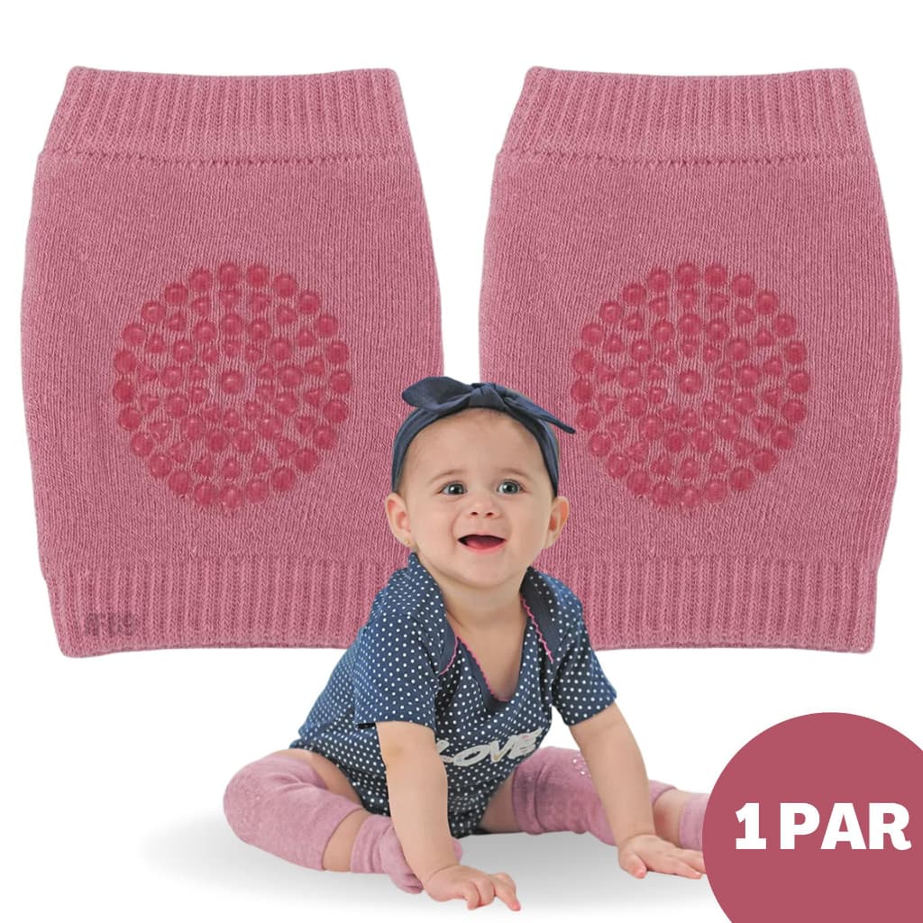 Joelheira Para Bebe Engatinhar Antiderrapante Buba Baby