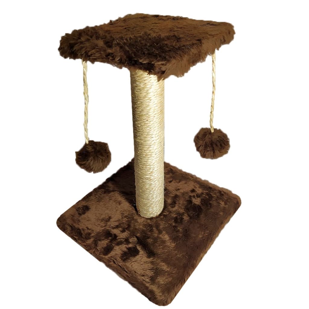Arranhador Para Gatos Poste com Brinquedo Duplo Gato Grande