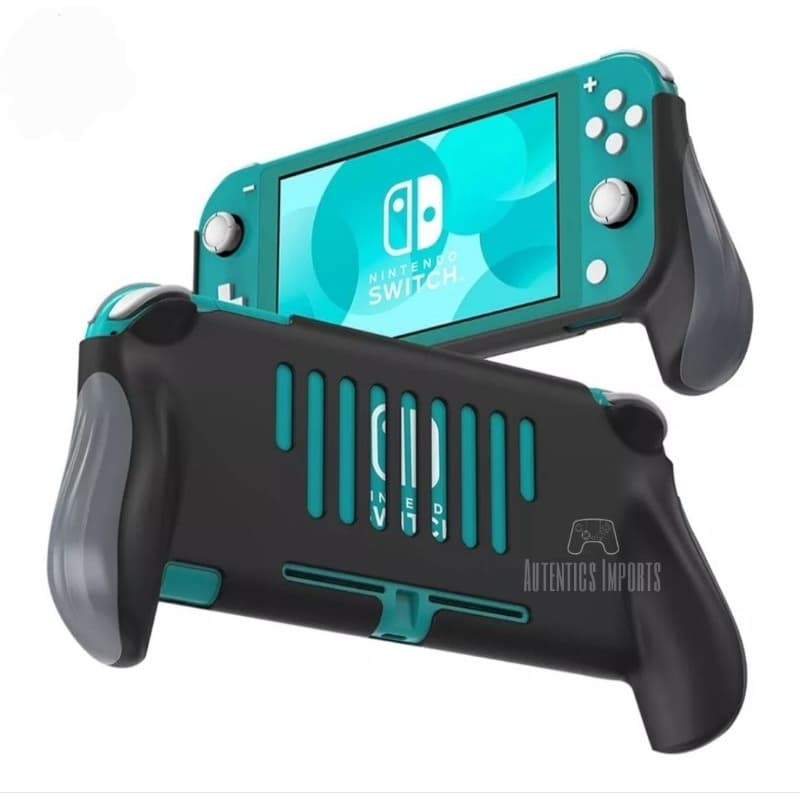 Case Nintendo Switch Lite , Punho de proteção ergonômica em 3 cores disponíveis