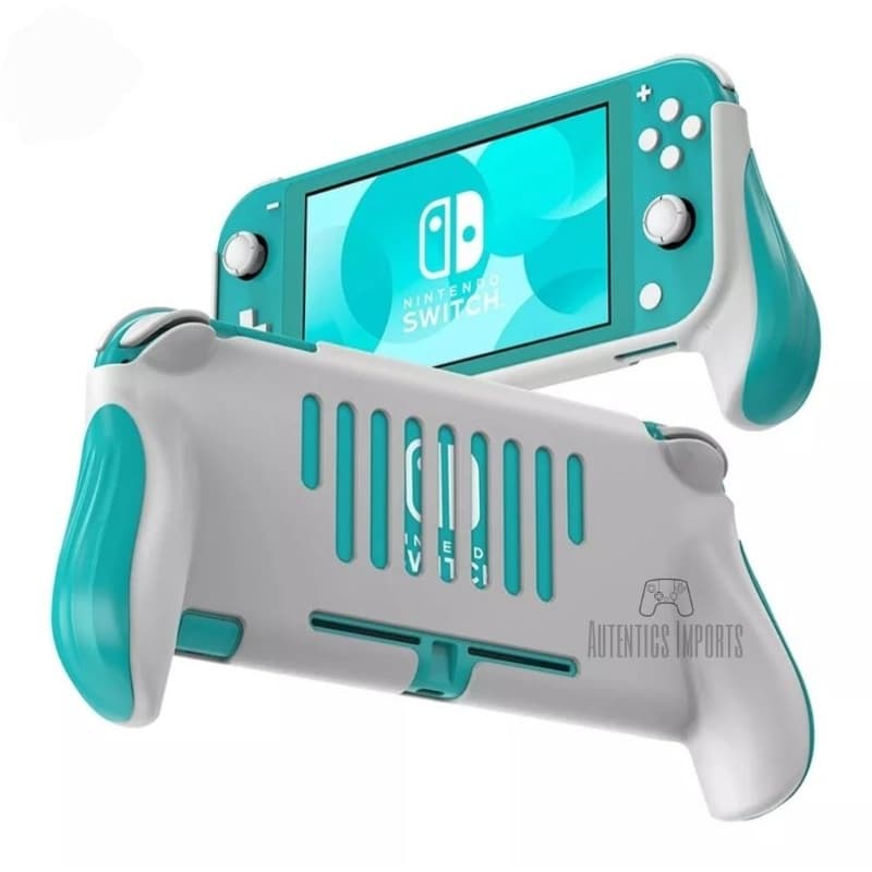 Case Capa Nintendo Switch Lite , Punho de proteção ergonômica em 3 cores disponíveis