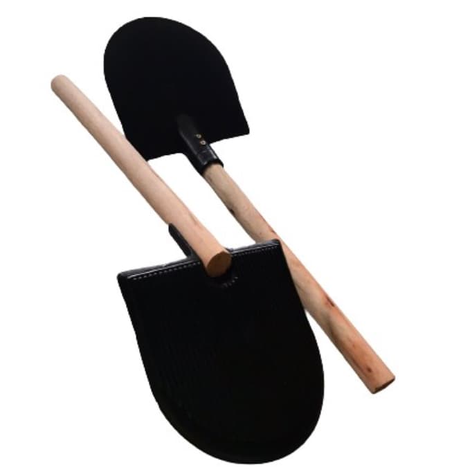 Pá Antifaiscante emborrachada, Cabo 50cm
