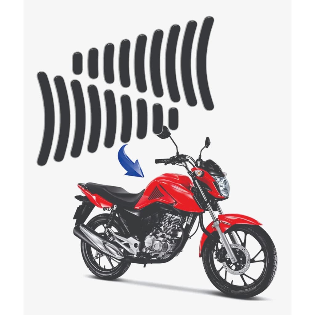 Protetor para Tanque Lateral Motos Universal