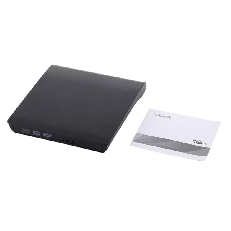 Gravador Leitor Dvd Externo Usb 3.0 Portátil Pc Notebook