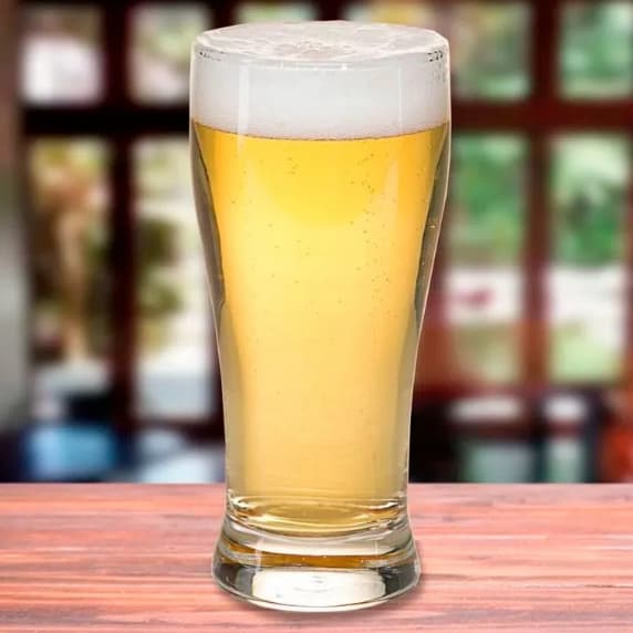 Jogo De Copos Para Cerveja 200ML Modelo Lager - Copos De Vidro Tulipa De Chopp Utensílios De Cozinha Nadir
