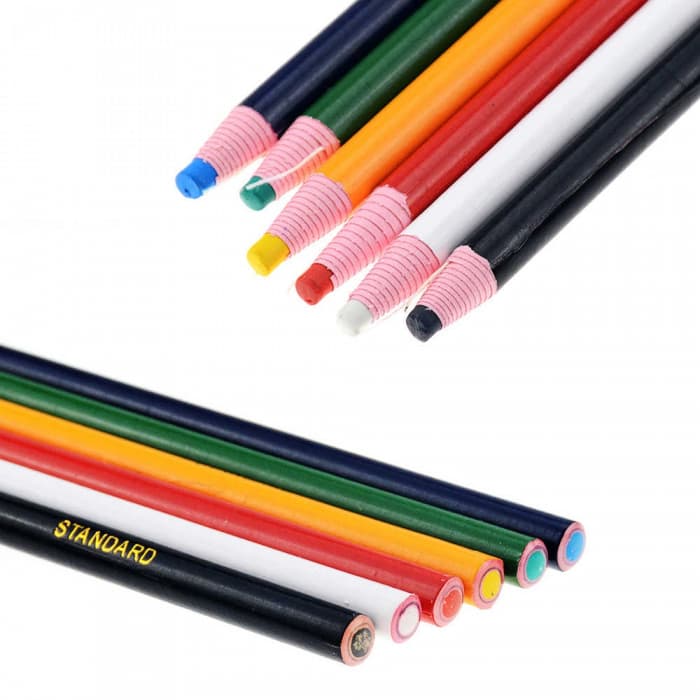 Lápis Giz Apontável para Tecido Cores