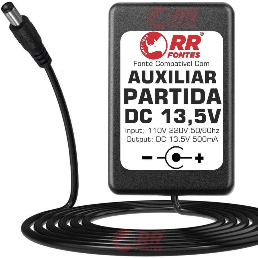 Fonte Carregador DC 13,5V Para Auxiliar De Partida