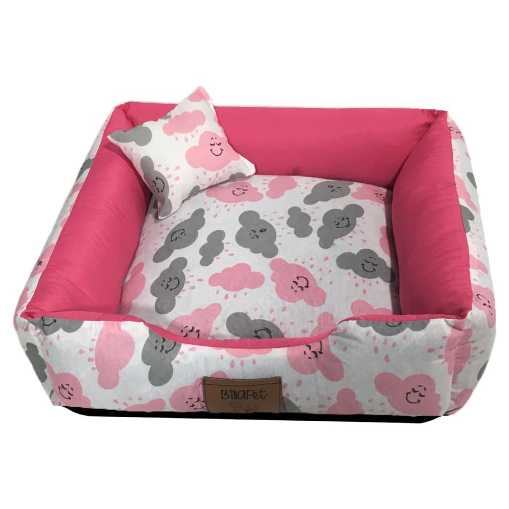 Cama caminha para cachorro gato caminha pet 100% lavável P porte pequeno c/ zíper fofinha