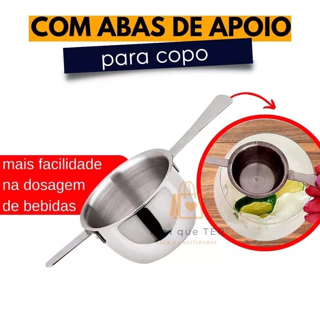 dosador de whisky bebidas em aço inox funciona de maneira bem simples