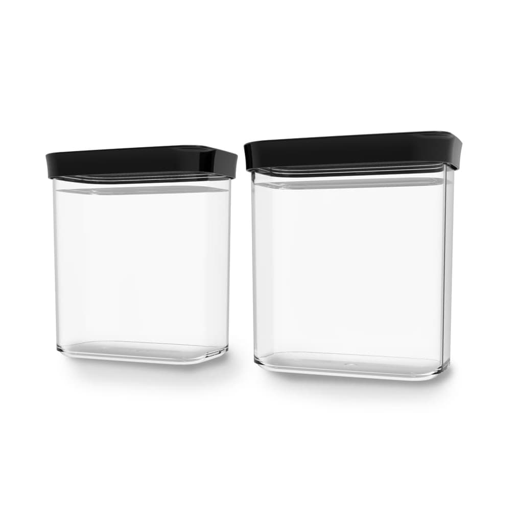 Conjunto 2 Porta mantimentos Herméticos Anti Impacto de em acrílico