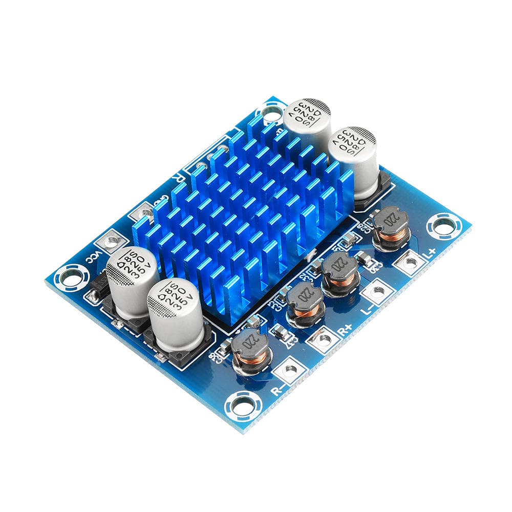 Placa Amplificada Modulo 60w 2x30w 2.0 Tpa3110 30x30 Estéreo