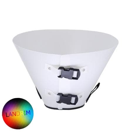 Colar Pós Cirúrgico Elizabetano 42x22cm Para Cachorro e Gatos n° 6 LD Pet