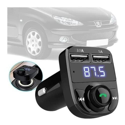 Adaptador Bluetooth Conversor Fm Universal Peugeot 206