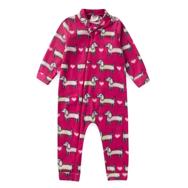 Macacão de Soft com Zíper para Bebê Menina e Menino Tamanhos P, M, G, 1, 2 e 3 anos